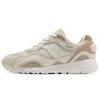 Dow 6000X Retro Comfortable Fabric Leather Cushioning Non-Slip Wear-Resistant Low-Top Casual Running Shoes Unisex Sneaker Khaki Brown S79027-1
