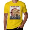Bunnyzilla - Giant Bunny Rabbit T-Shirt funnys vintage t shirts for men