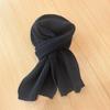 New solid color arctic velvet scarf women's autumn and winter Korean version college style simple cycling warm windproof scarf wholesale