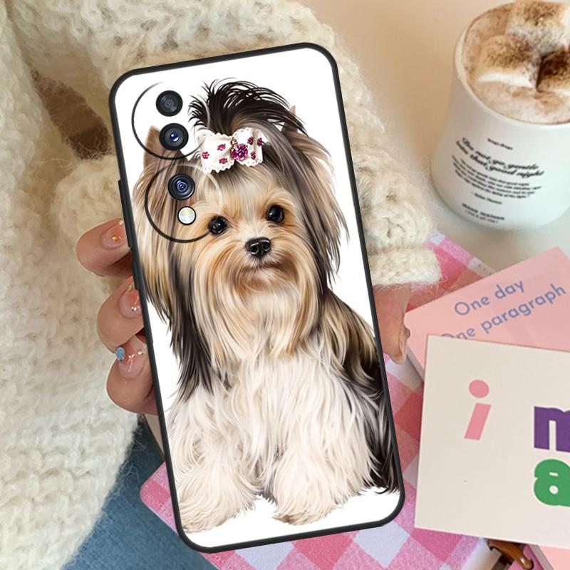 Yorkie Yorkshire Terrier For Honor Magic 8 7 6 5 Pro Case For Honor Win RT X9d X9b X9c X9a X8c X8b 200 400 70 90 Lite