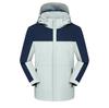 Personalized Windproof 3-in-1 Jacket: Solid Color, Custom Logo, Unisex Design, Thick Workwear