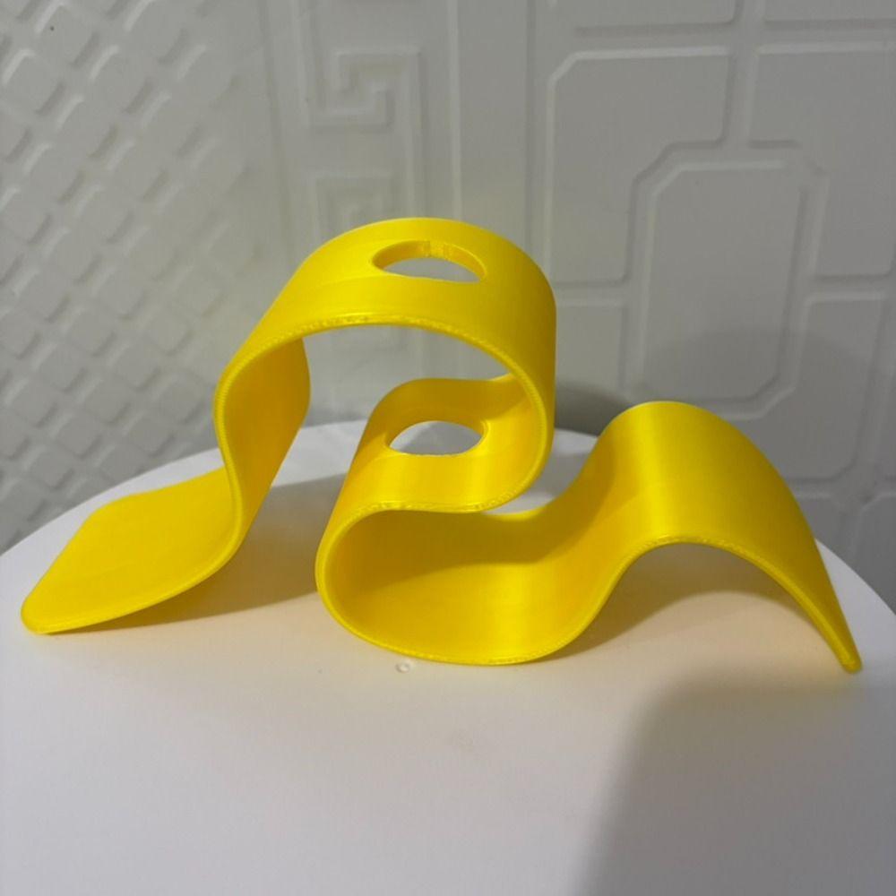 INS 3D Printing Vase Modern Plant Container Gift Wave Shape Flower Holder  Home Decor