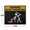Sea Customer Creative Morale PVC Patch: Outdoor Warning Sticker Armband