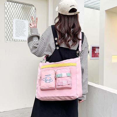 Nylon Cloth Student New Women's Bag Sweet Shoulder Messenger Bag