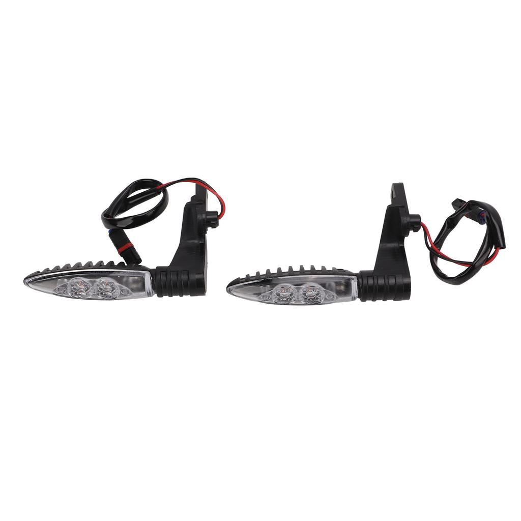 2pcs Motorcycle Rear Turn Signal Light ABS Indicator Lamp Replacement for F700 F800 GS R1200 RS