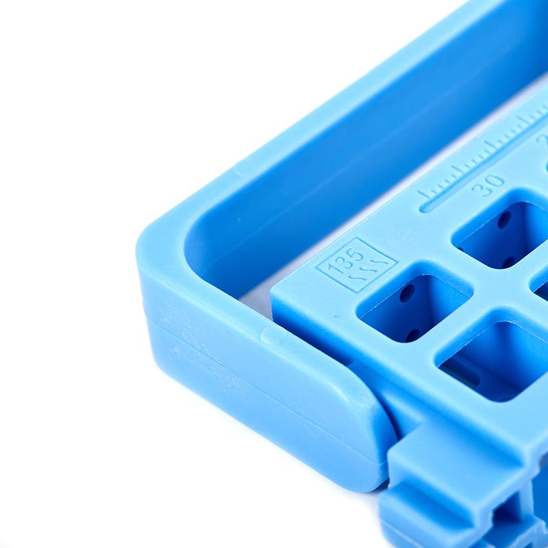 Dental Endo Files Holder 8/16 Holes 3 Colos Endo Stand Endo Tray For Endodontic Files Organizer Endo Box