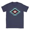 Southwest Santa Fe Navajo Indian Tribal Tshirt unisex Loose Short Sleeve Cotton fashion 2026 New Summer Men Aztec style shirt