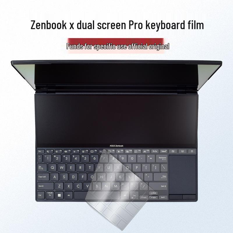 

TPU Keyboard Protector for ASUS Zenbook X Dual Screen Pro 2022/2023 - Dustproof TPU Transparent