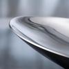 Serving Platter with Pedestal Low-Profile Stainless Steel Tray Easy To Clean