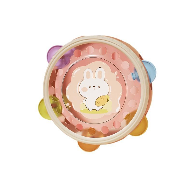 Children'S Bell Tempeh Hand Pat Tempeh Toy Cartoon Cute Style 0-1-12 Month Baby Daily Pat Play