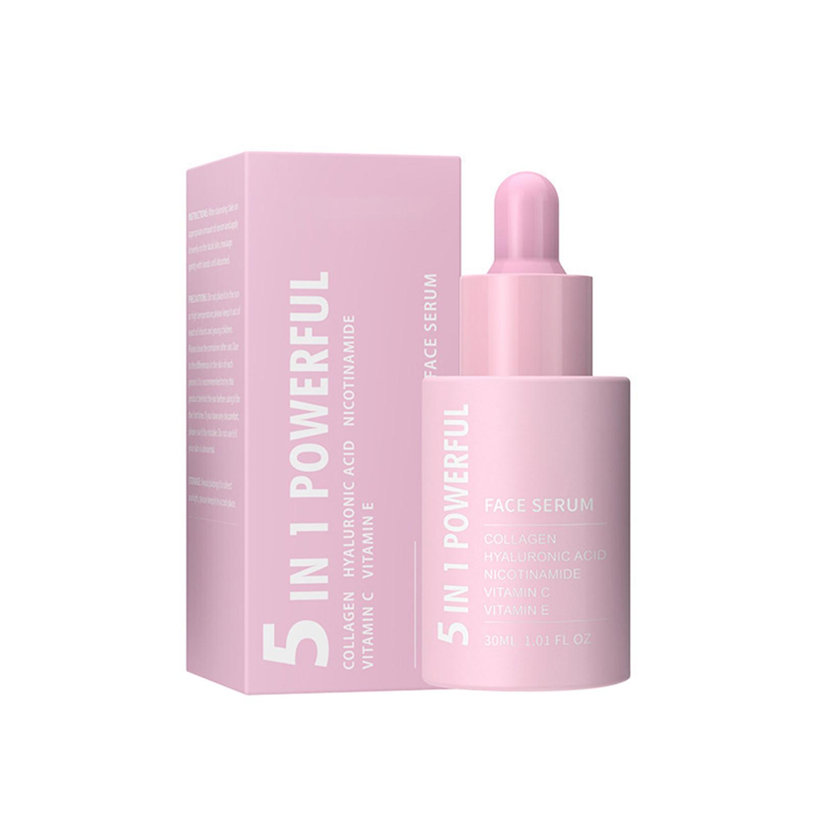 

Увлажняющая сыворотка 5 в 1, увлажняющая, укрепляющая, восстанавливающая эластичность кожи лица, фиксирующая влагу и осветляющая сыворотка 30 мл One Size