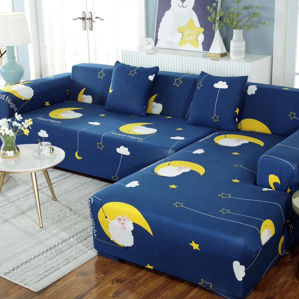Geometry Printing Sofa Seat Cushion Cover Funiture Protector L Shape Corner Armchair Elastic Sofa Cover for Living Room Home