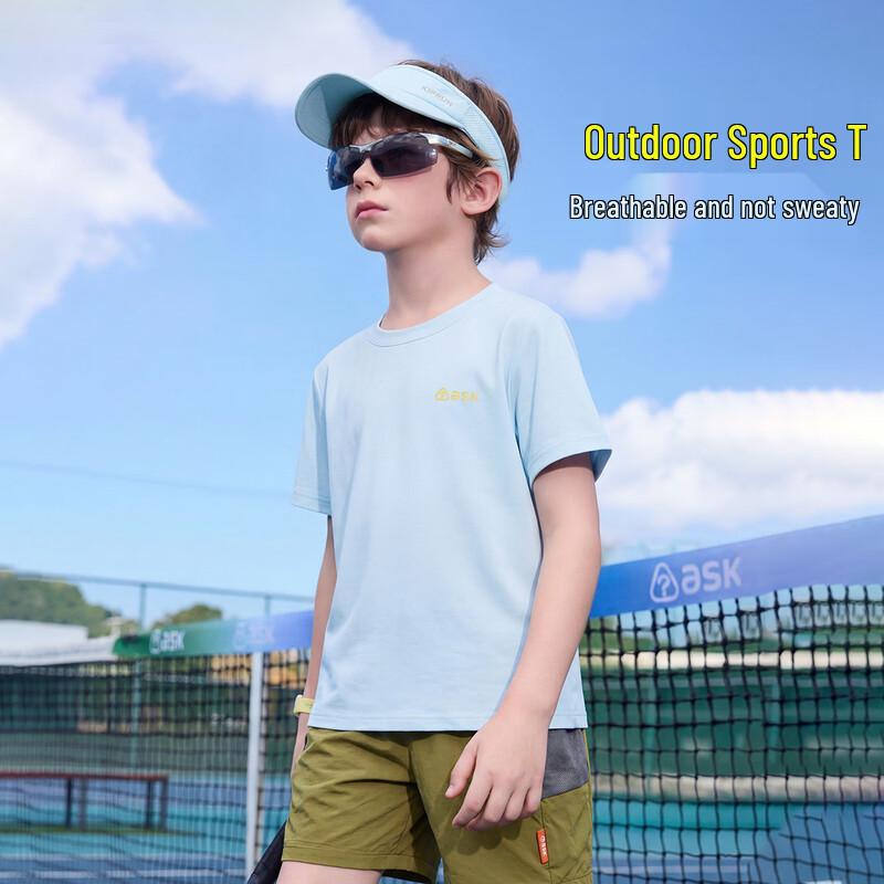 ASK JUNIOR Kids  Short Sleeve Sports T-Shirt 150