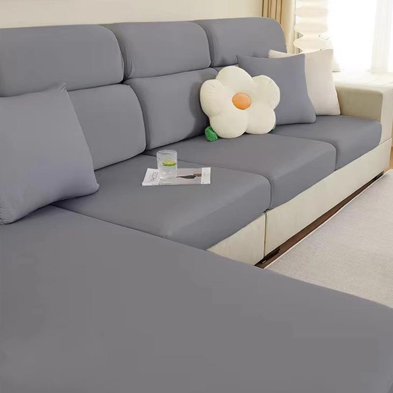 Cool Feeling Ice Silk Summer Lazy Stretch Sofa Cover Cover All-Inclusive Sofa Cushion New Sofa Cover Non-Slip