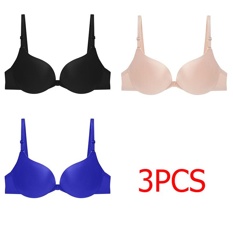Reggiseni a coppe piccole con fibbia regolabile da donna Intimo push up senza cuciture Reggiseni posteriori di bellezza