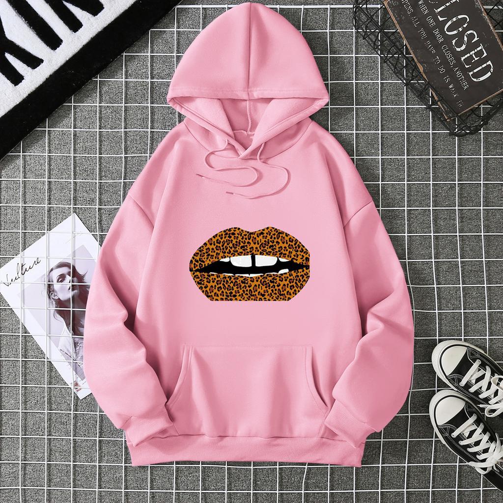 Real shot pattern printed hoodie girls personalized printed hoodie idle regular jumper women extra large size