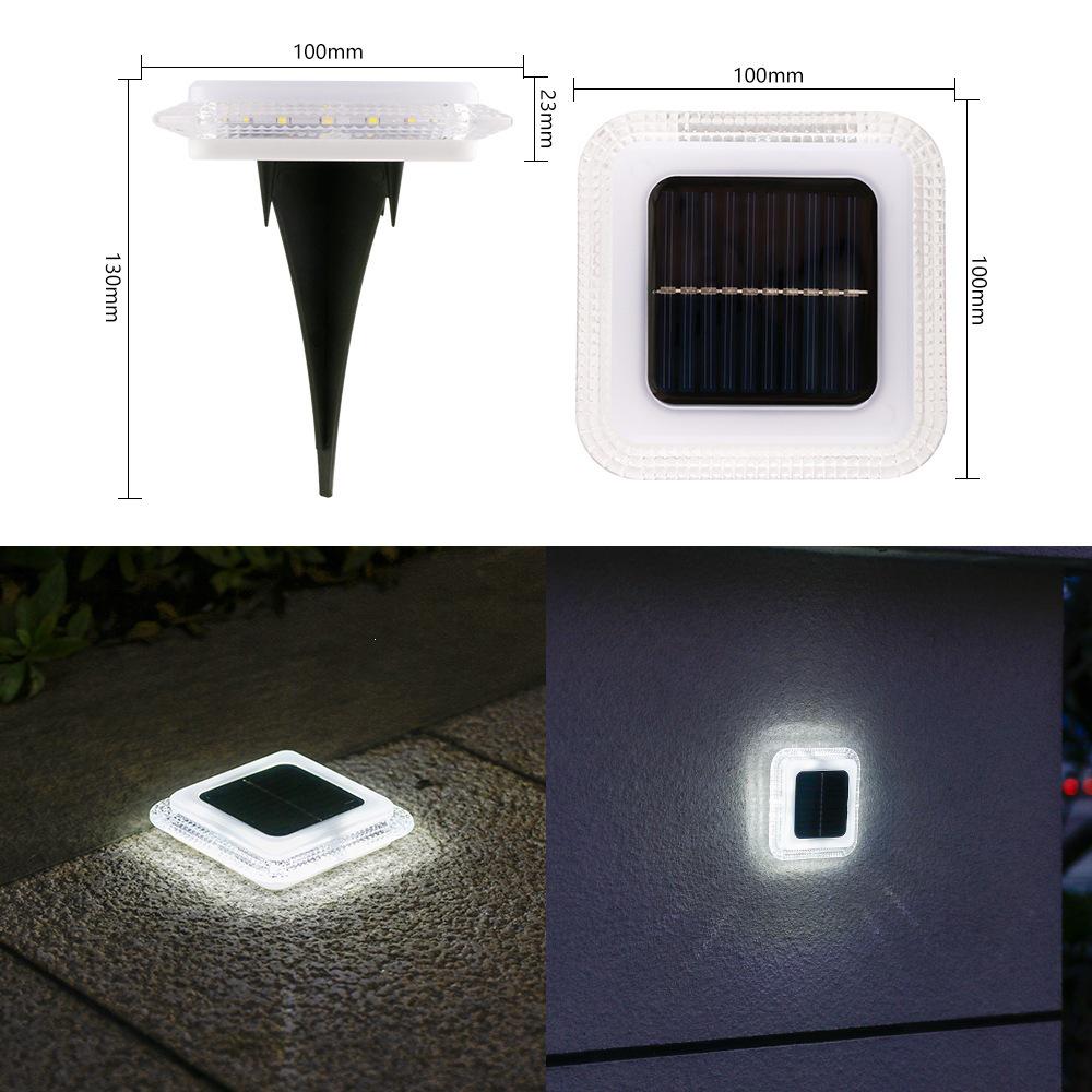 Solar LED Outdoor Landscape Lights: Rainproof Garden Lawn Decorations Solar Buried Lamp