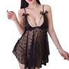 Sex Underwear Pure Desire Pearl Perspective Suspender Nightdress Passion Temptation Sexy Lace Print Free Set