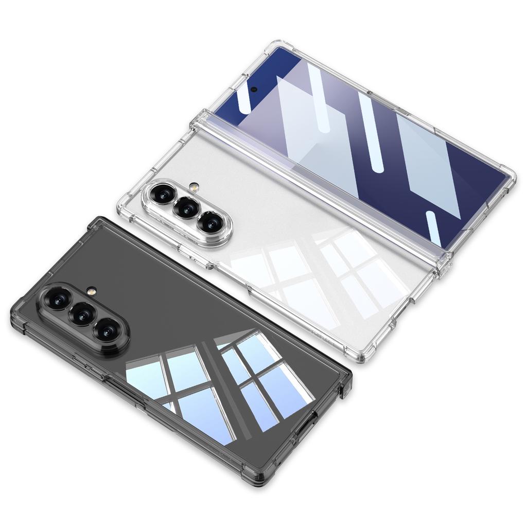 GKK For Samsung Galaxy Z Fold7 5G Case Airbag Hinge Protection PC+Tempered Glass Phone Cover