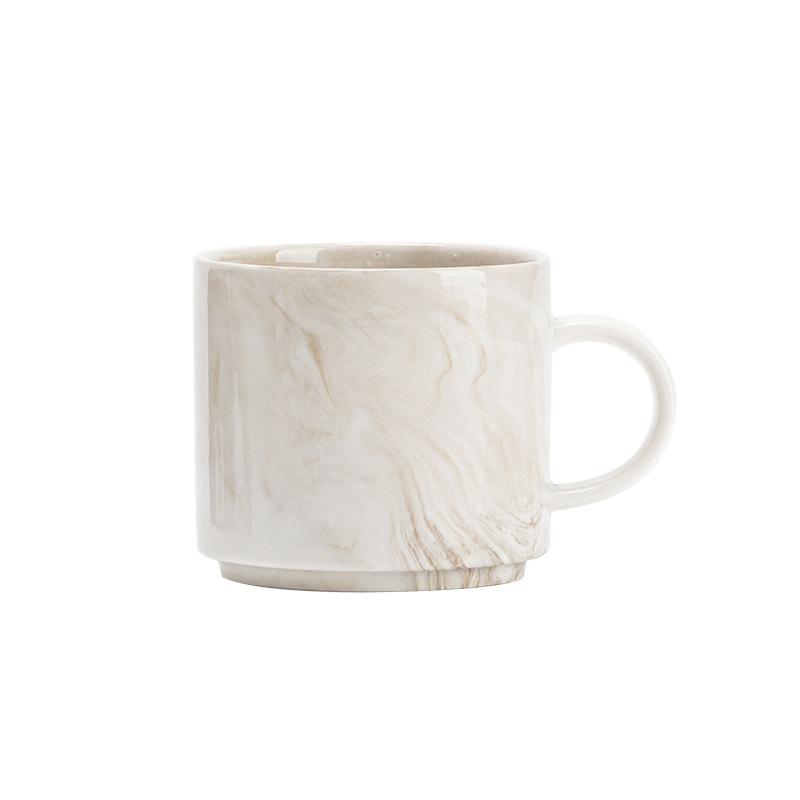 

Набор кофейной чашки и блюдца Керамическая чашка для латте Японская ретро чашка для послеобеденного чая средневековая чашка кофейная чашка и блюдце 200ml