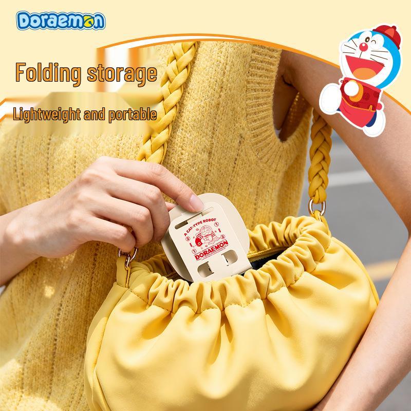 Doraemon 360° Rotating Foldable Phone Holder - Portable Desktop Stand for Watching