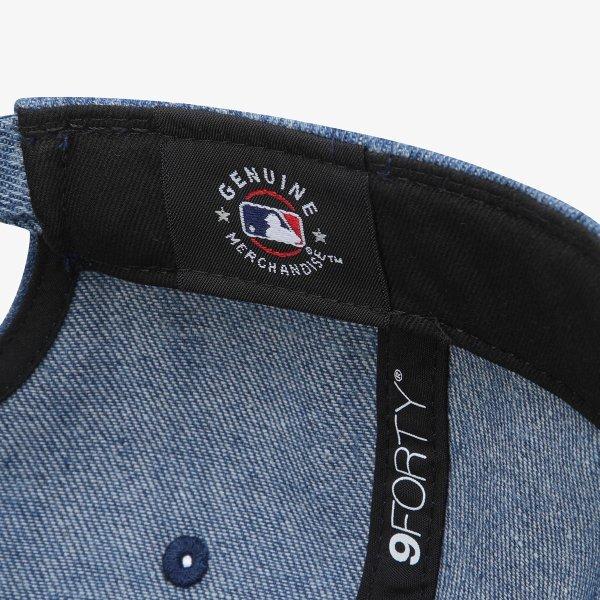 New Era Mlb New York Yankees Gewaschener Paisley Denim Unstrukturierte Baseballkappe 15206347