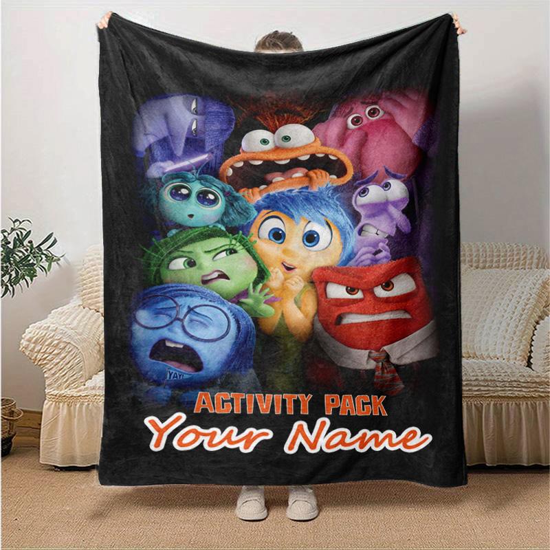 Custom 1pc Inside Out Adventure Blanket, Soft And Comfortable Blanket, Casual Warm, Camping Travel Blanket, Birthday Gift Q91084