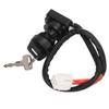 Ignition Switch with 2 Keys 37110 31G01 Replacement for Suzuki LT A700X King Quad 2005?2007