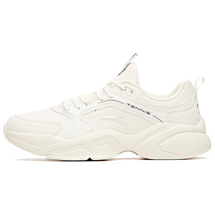 

Anta Кроссовки Training Series с нескользящей подошвой, амортизирующие, женские, цвет слоновая кость-белый 112037761-4 42