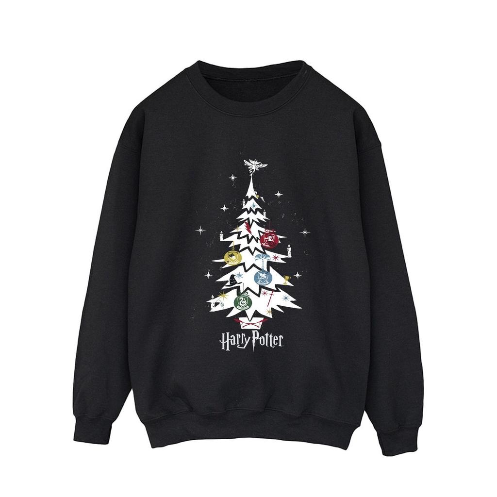 HARRY POTTER Mens Christmas Tree Sweatshirt