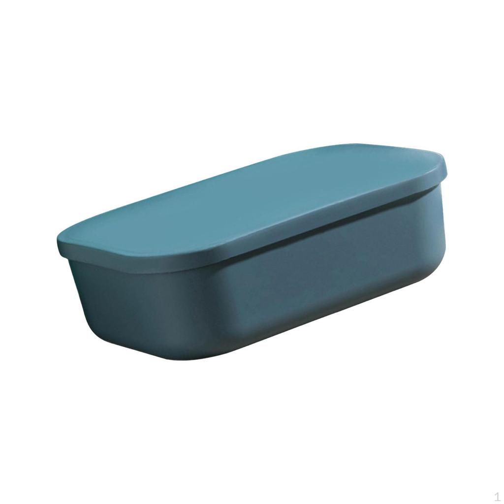 Organizador de Estante de Armario Contenedor Caja de Almacenamiento para el Hogar a Prueba de Polvo con Tapa para Sala de Juegos Oficina