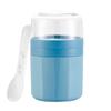 Reusable Plastic Food Container Kids Breakfast Yogurt Salad Milk BPA-Free PP Cup With Lid 620ml 770ml Ins Style
