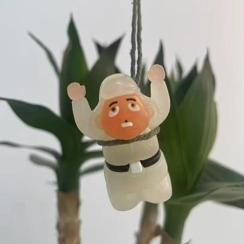 

Маленький амулет Яги, меняющий цвет под УФ-излучением - Подвеска для автомобиля, рюкзака и украшения