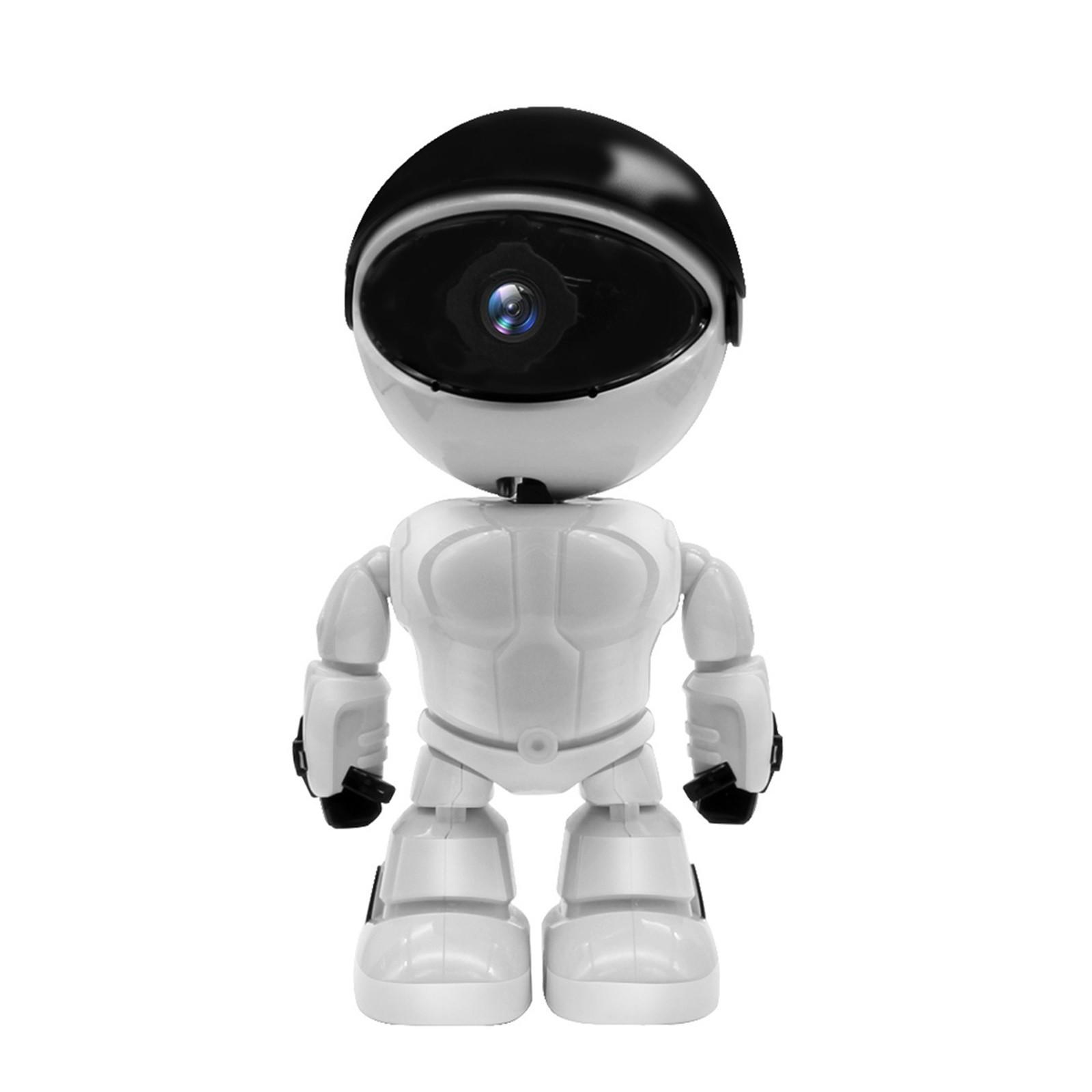 

Indoor Camera 2K 5G/2.4Ghz WiFi Home Security Camera, Baby/Pet Camera With Phone App Motion Detection, Robot Cameras For Home Security A білий