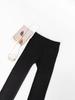 Black High-Elastic Butt Lifting & Slimming Yoga Pants for Women - Nine-Point Modal Base Layer, Spring/Autumn Style