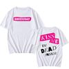 Kiss Me I'm Dead T-Shirt Green Day Saviors Album Graphic Tshirts Short Sleeve Cotton Unisex Streetwear Hip Hop T Shirt Print