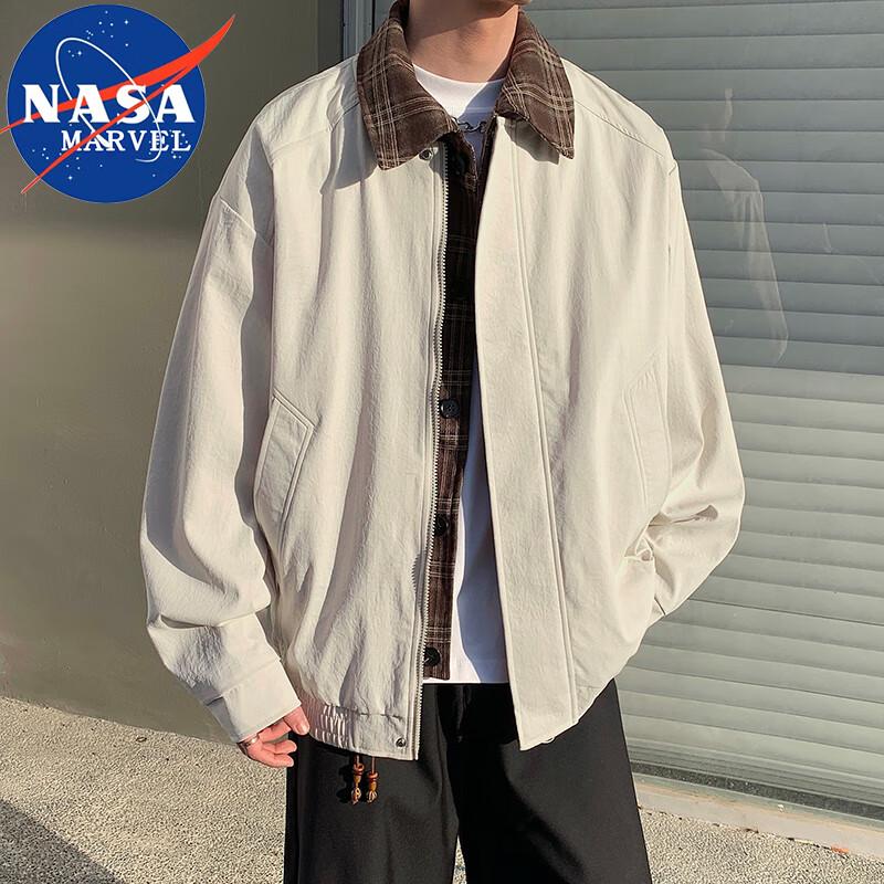 

NASA MARVEL Men s Faux Two-Piece Casual Jacket M