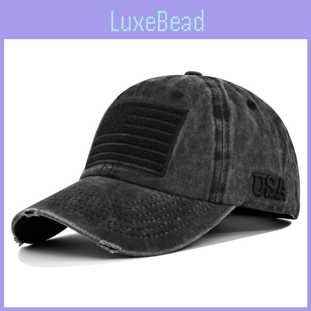 Usa Flag Embroidered Baseball Cap Adjustable Cotton Hat Casual Style