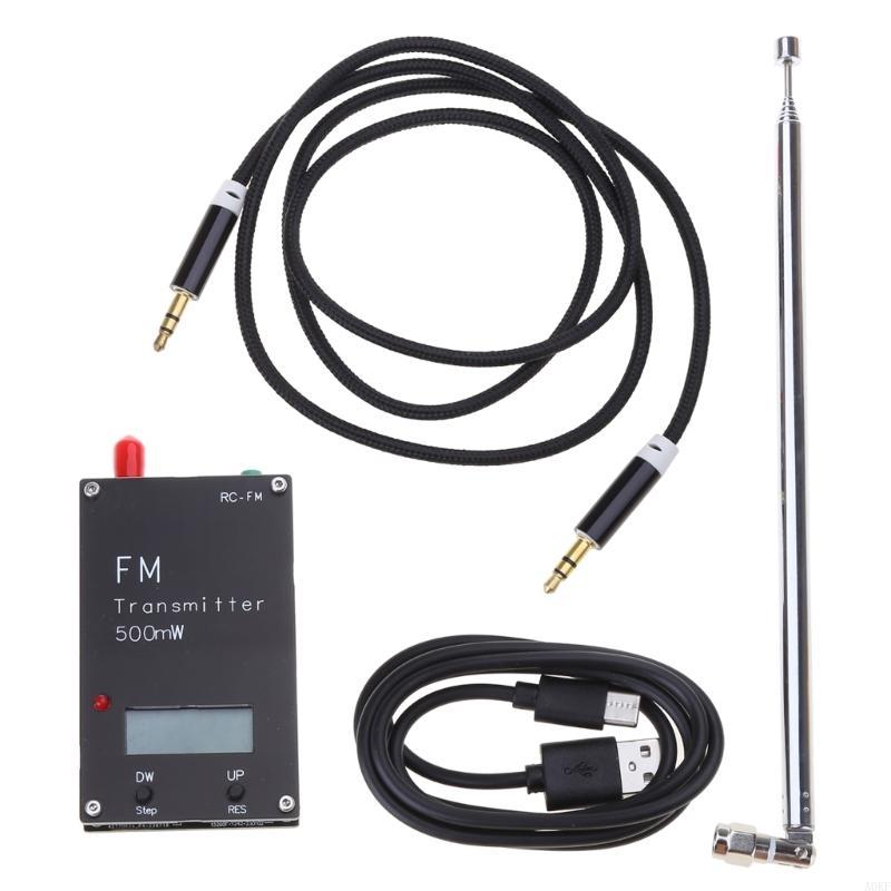 FM Verici 500mW 88-108MHz FM Verici Tip C 320Verici Frekansları A0KF