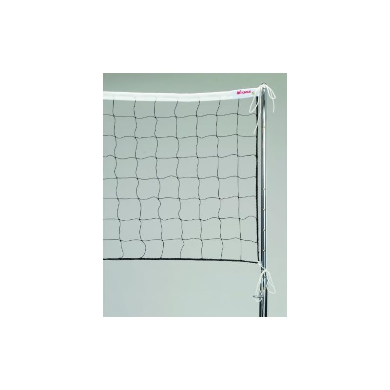 Mikasa (MIKASA) Volleyball Soft Volleyball Color Net Black NET-100