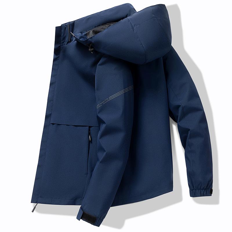 Men's Jacket Spring and Autumn New Korean Version Slim Casual Trend Simple Jacket On Clothes Men's Clothing