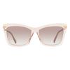 Jimmy Choo Women S Rectangular SunglaSSeS Sady Fwmnq Nude 56mm Fwmnq