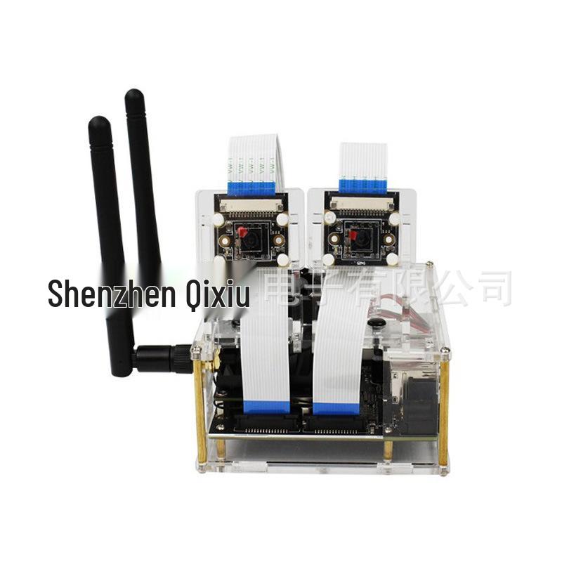 

Акриловый корпус для Jetson Nano с охлаждающим вентилятором A02 Case
