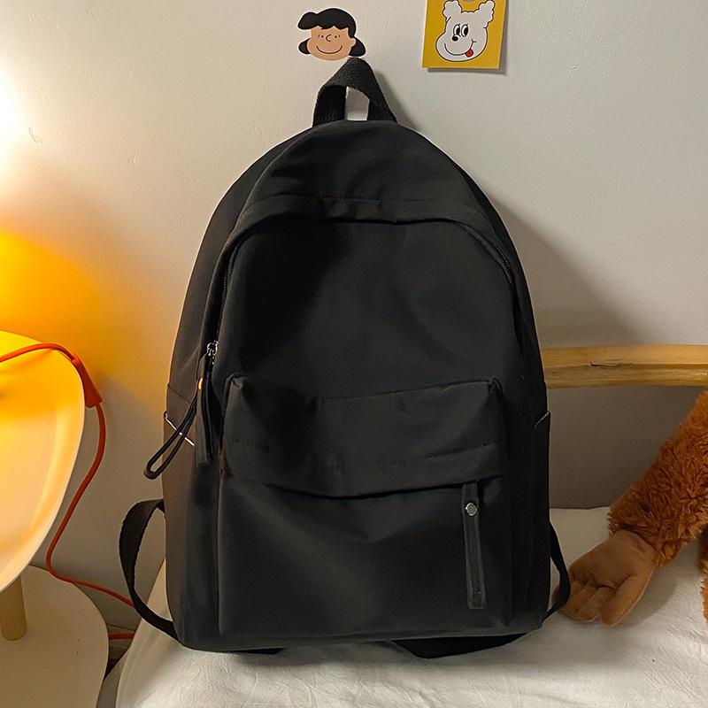Children's Small Schoolbag Kindergarten College Student Simple Girl Solid Color Men's Backpack