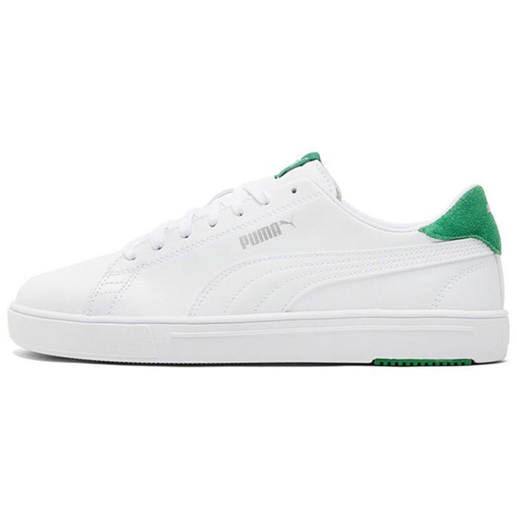 

Puma Serve Pro Lite Comfortable Versatile Lightweight Low-Top Sneakers Unisex Sneakers White Green 374902-05 36