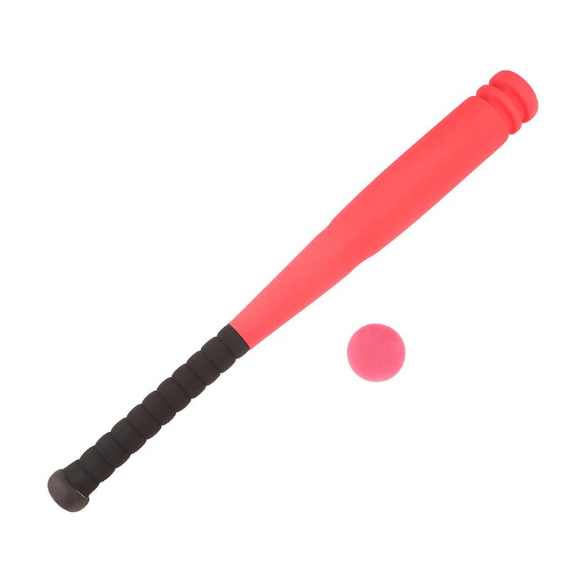 

Детский набор для бейсбола: биты и мячи, губка, бейсбольная игрушка, безопасная игра в отбивание для малышей, для подарка, для активности, для игровой площадки красный