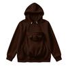 Damen Winter Warm Umstands-Hoodie mit durchgehendem Reißverschluss Babytragejacke für die Schwangerschaft