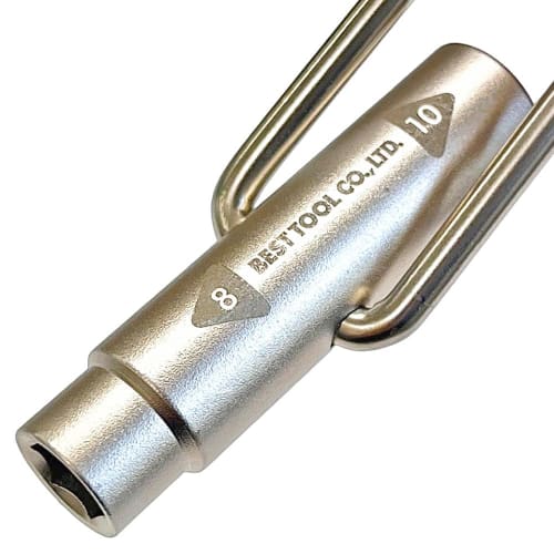 Best Tool Swing Handle Mini Box Wrench, Set of 3, SMB3-814, Flat Sizes: 8/10/11/12/13/14, Total Length: Approximately 80mm