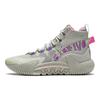 Li Ning Anti-5 2 Shock Absorption Non-Slip Wear-Resistant High-Top Basketball Shoes Men Sneakers Gray Red Green ABFR001-15
