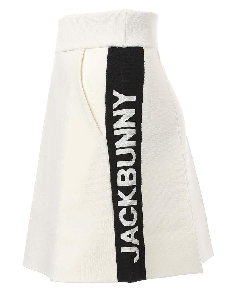 Jack Bunny Knit Skirt Drawcord Golf 2 Women's (Pleated, Waist) / / 263-5134128 030_White [L]